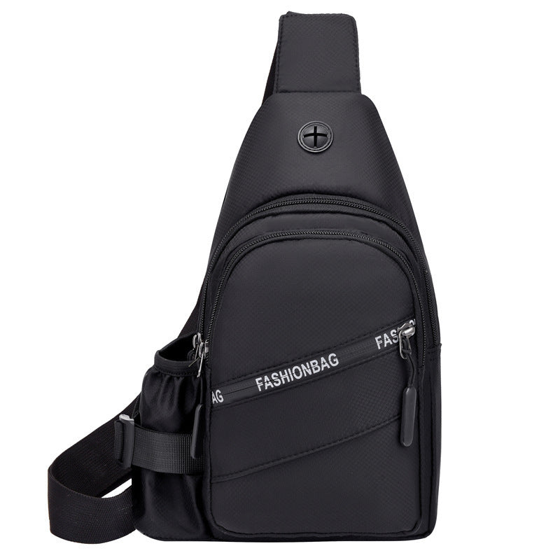 Men's Casual And Fashionable Chest Bag Portable And Breathable