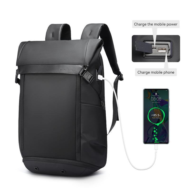 Men's Large Capacity Foldable And Expandable Backpack