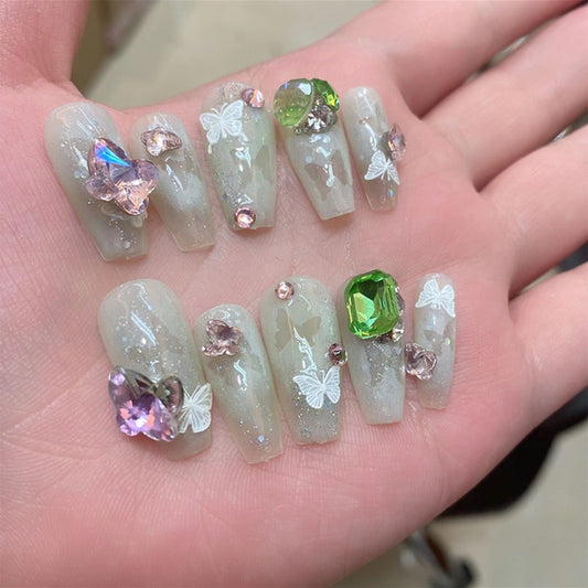 Desirable Fake Nail Patch With Psychedelic Dream