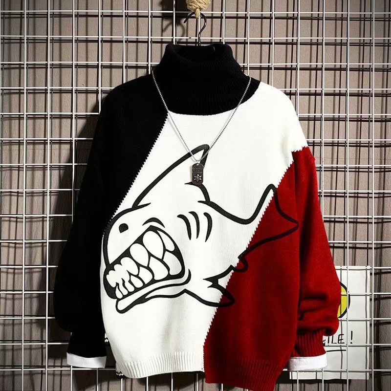 Lazy Style Japanese Retro Sweater Coat Student Thick Knit Sweater