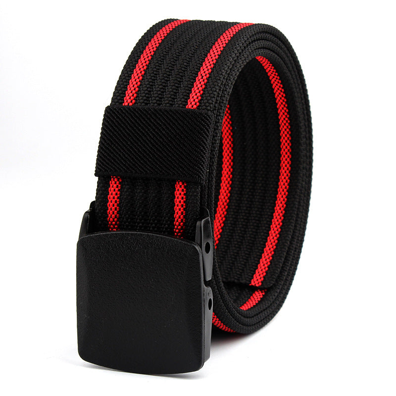 Metal-free Hypoallergenic Belt Nylon Canvas