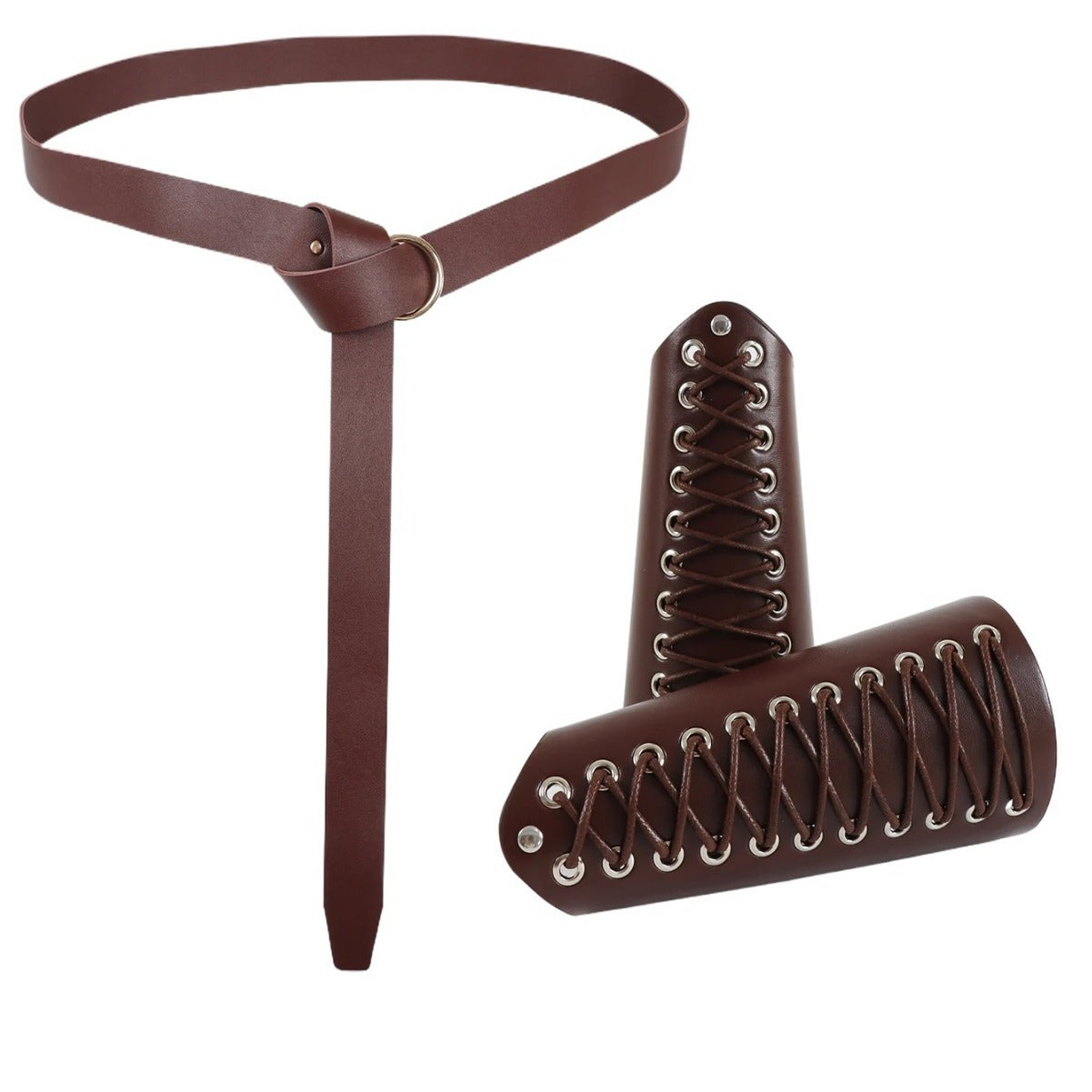 Retro Wide Belt Knight Armor Viking Costume Props