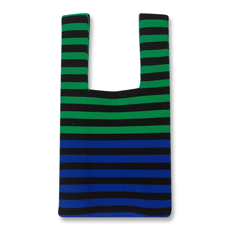 Specific Character Fashion Knitted Handbag