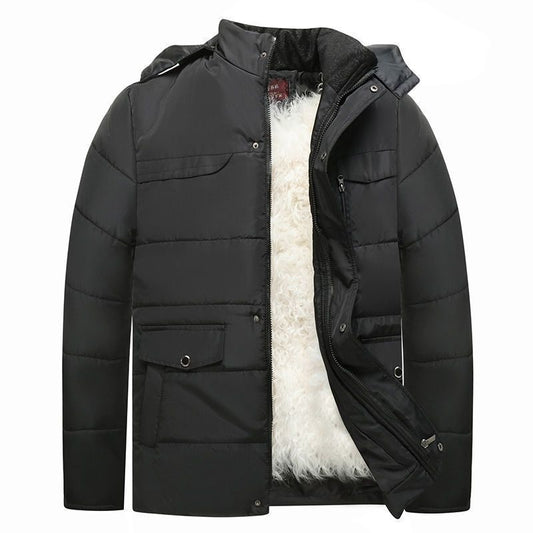 Warm Coat Winter Cotton Dress Men