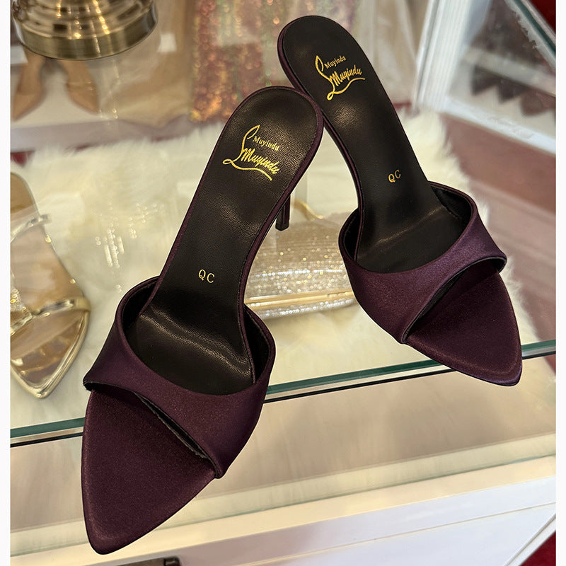 Women's High Heels Pointed Toe Strap Stiletto Sandals