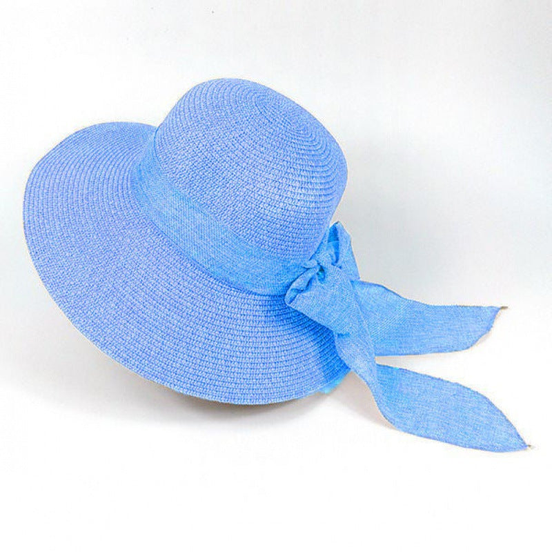 Streamer Casual Beach Big Brim Hat