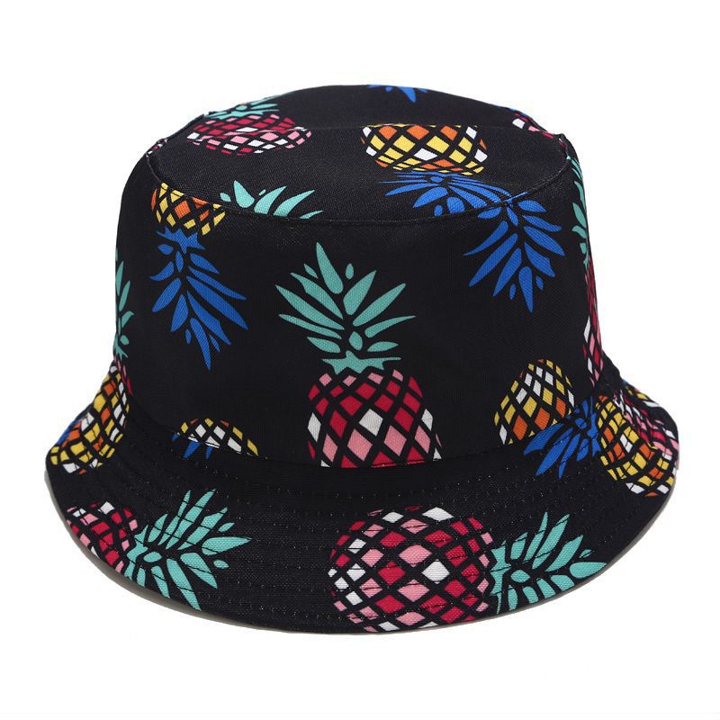 Fruit Pattern Bucket Hat Men And Women Outdoor Casual Sun Hat