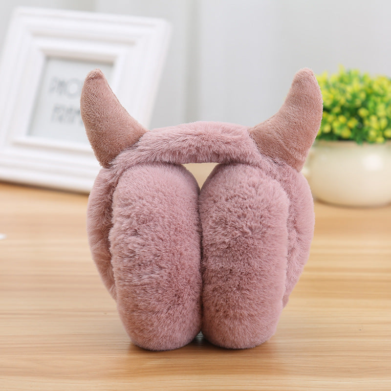 New Foldable Horn Earmuffs Retractable For Men And Women