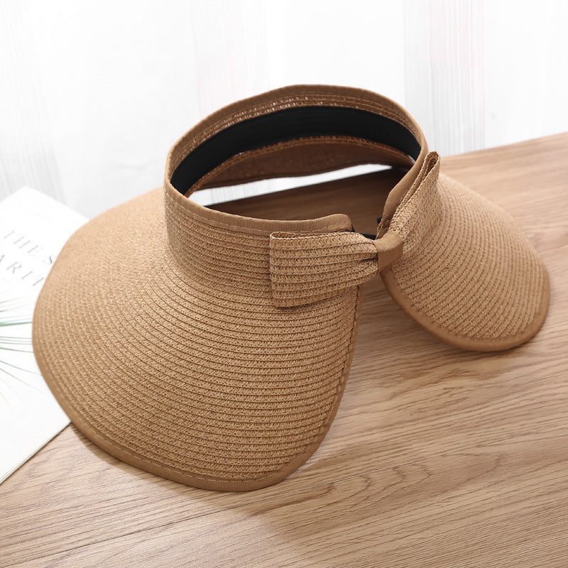 Summer Foldable Air Top Sun-proof Sun Portable Straw Hat
