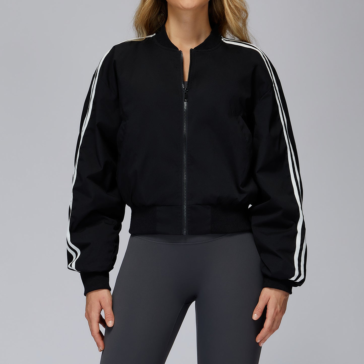 Baggy Coat Pocket Zipper Thermal Sports Jacket