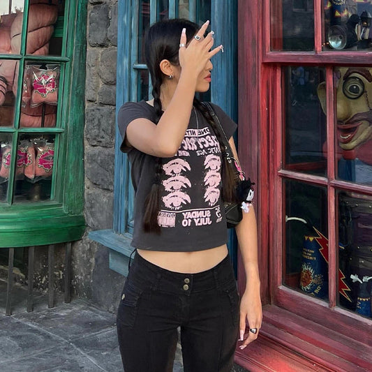 Women's Personality Street Creative Print Casual T-Shirt