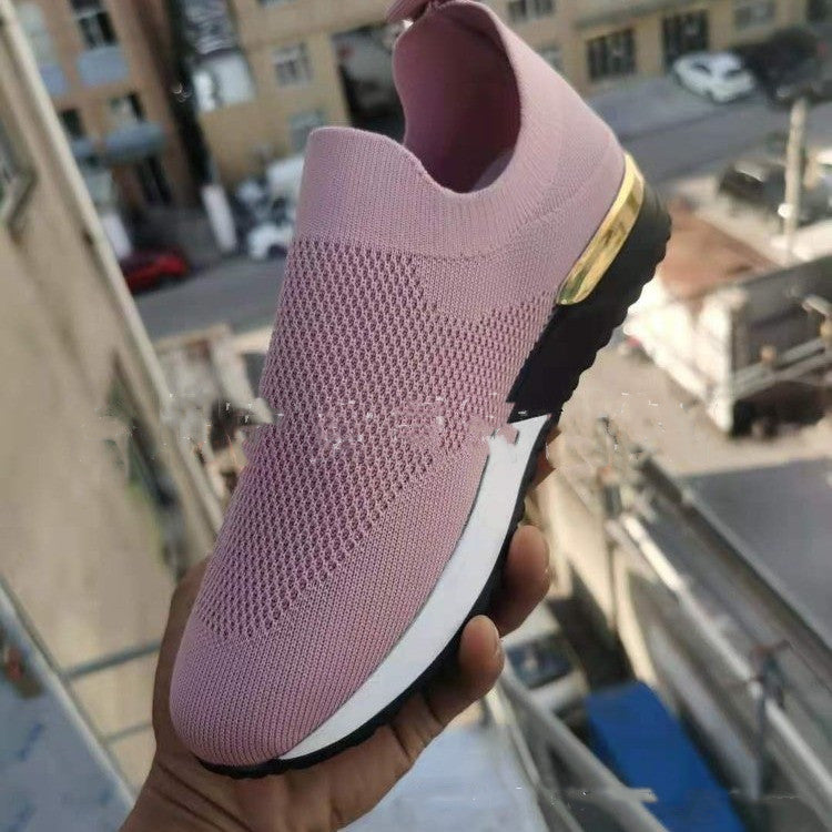 Flying Woven Soft Sole Mesh Sneakers