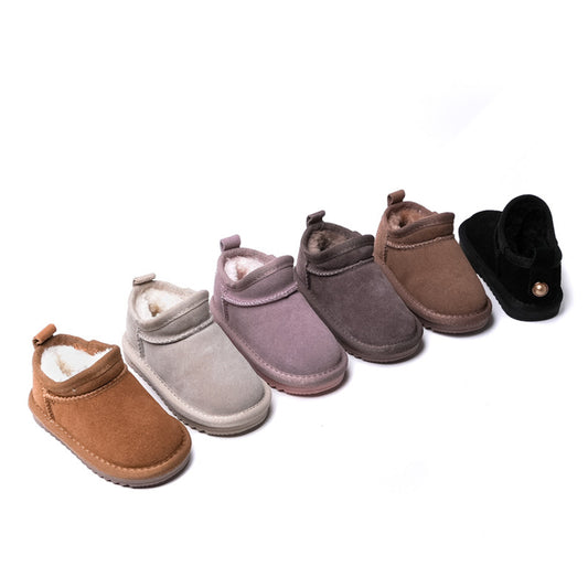 Fashion Children's Low-top Snow Boots