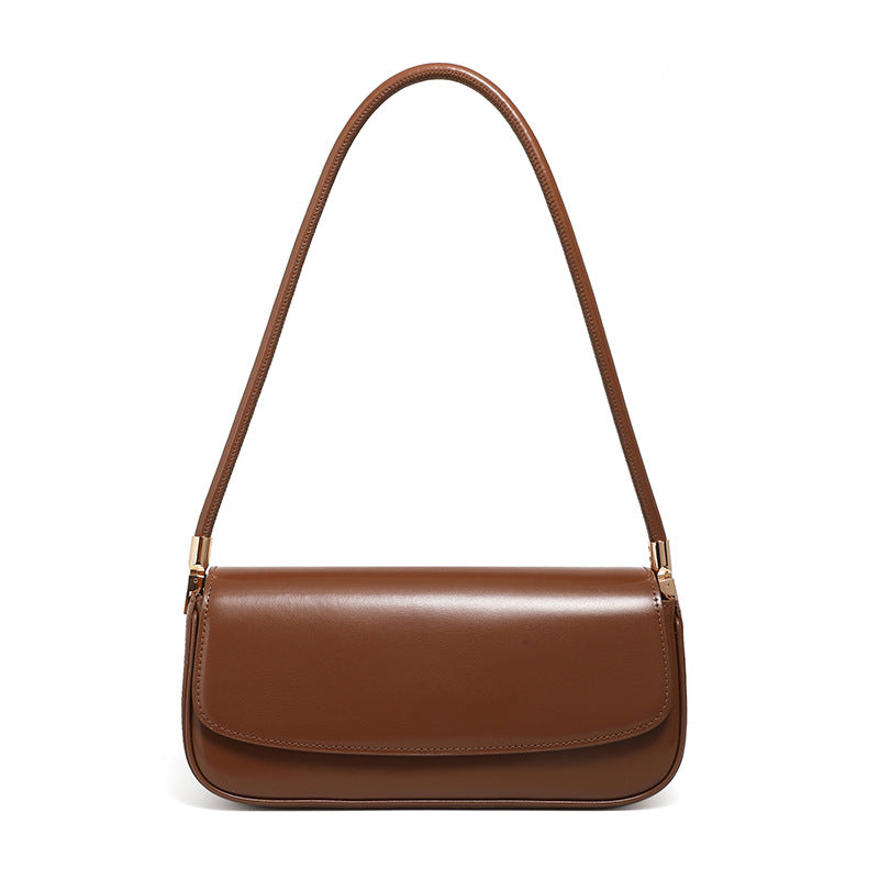 Genuine Leather Women's Bag Saddle Commuter Underarm