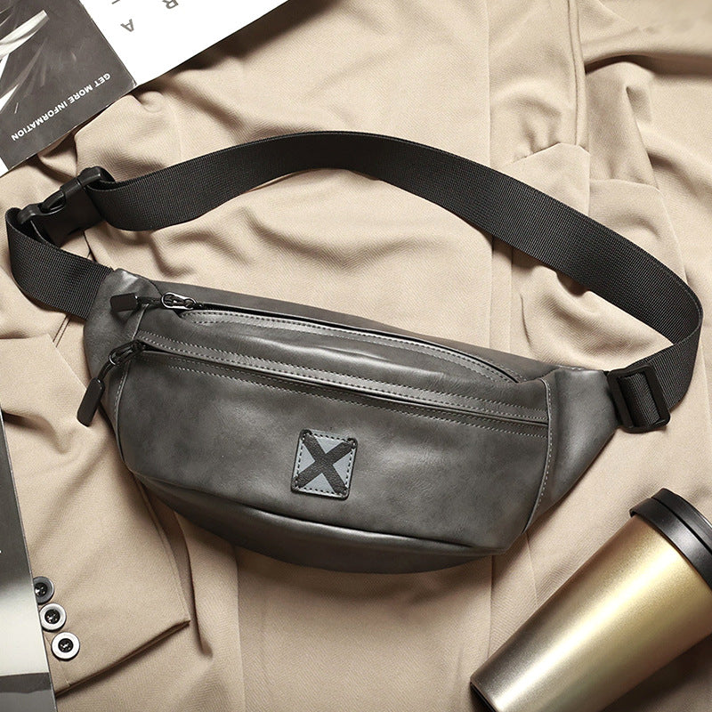 Koreansk Herretaske Trendy Mode Skulder