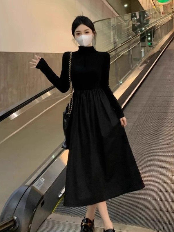 Sophisticated, Hepburn-style Chic Dress For Women
