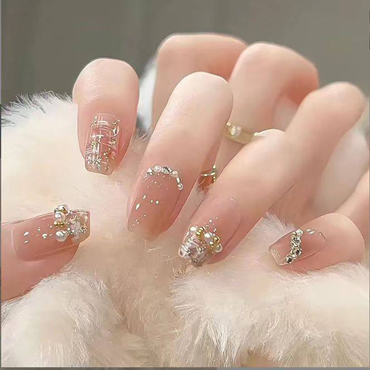 Manicure Combination Patch Finished Product Removable