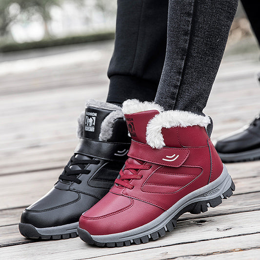 Sports Casual Shoes Two Cotton Plus Velvet Thick Warm Snow Boots