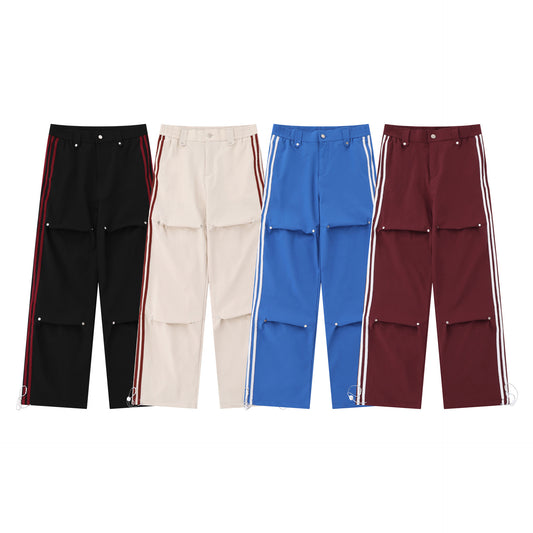 Vibe High Street Sports Leisure Wide Leg Mop Pants Wholesale