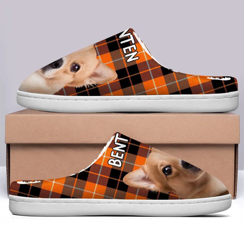 Personalized Patterned Cotton Slippers