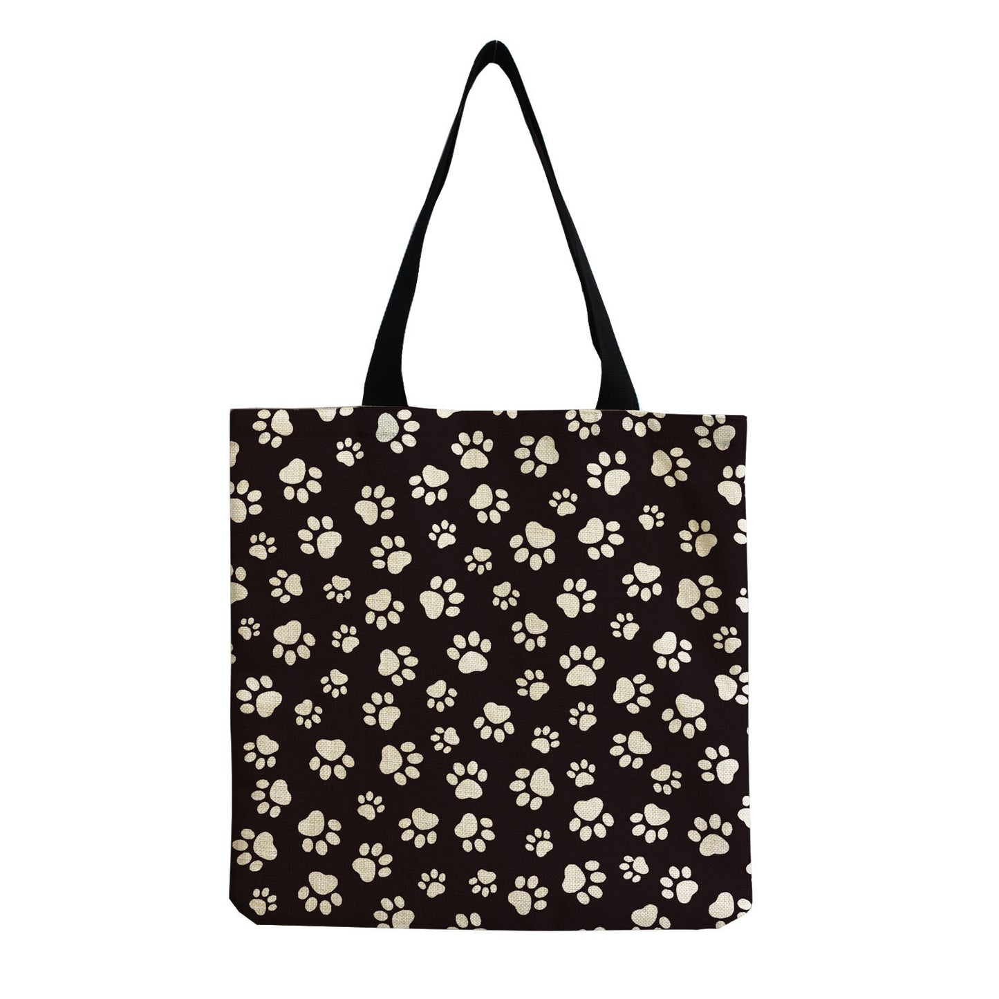 Foldable Portable Cute Cat-group Printed Handbag