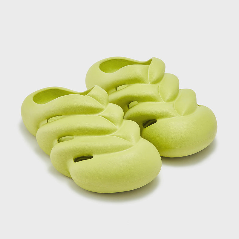 Skeleton Slippers Over Toe Couple Sandals