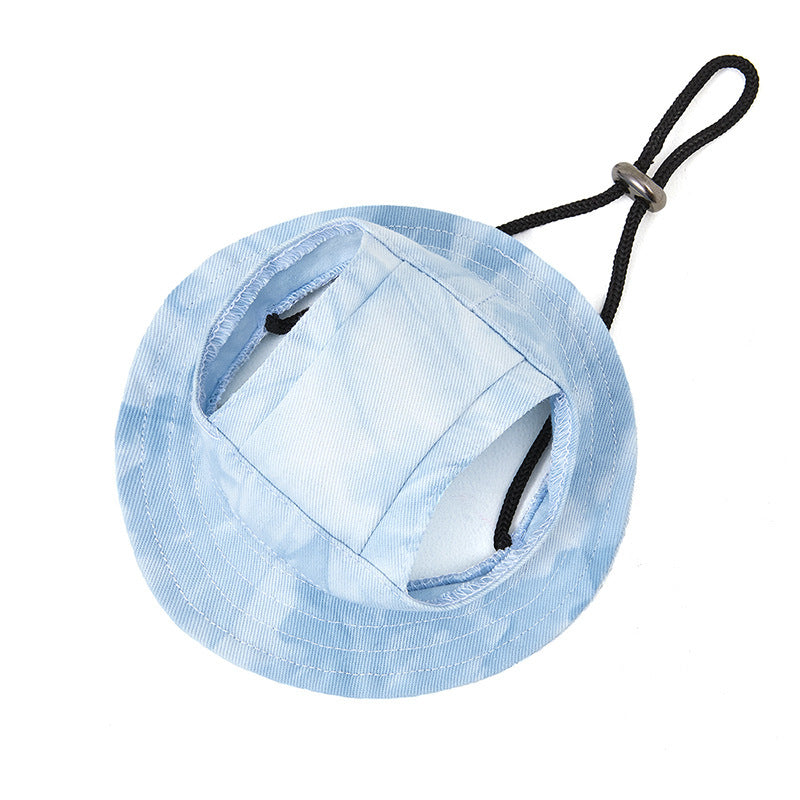 Pet Cute Open Ear Hat With Anti Falling Adjustable