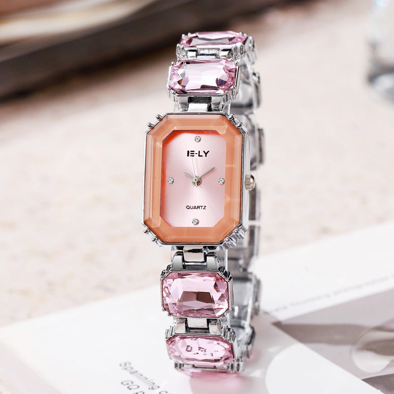 Colorful Niche High-grade Steel Belt Square