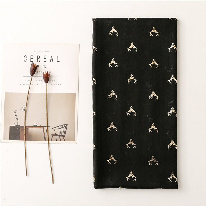Fresh Warm Warm Wind Voile Cotton And Linen Feel Scarf