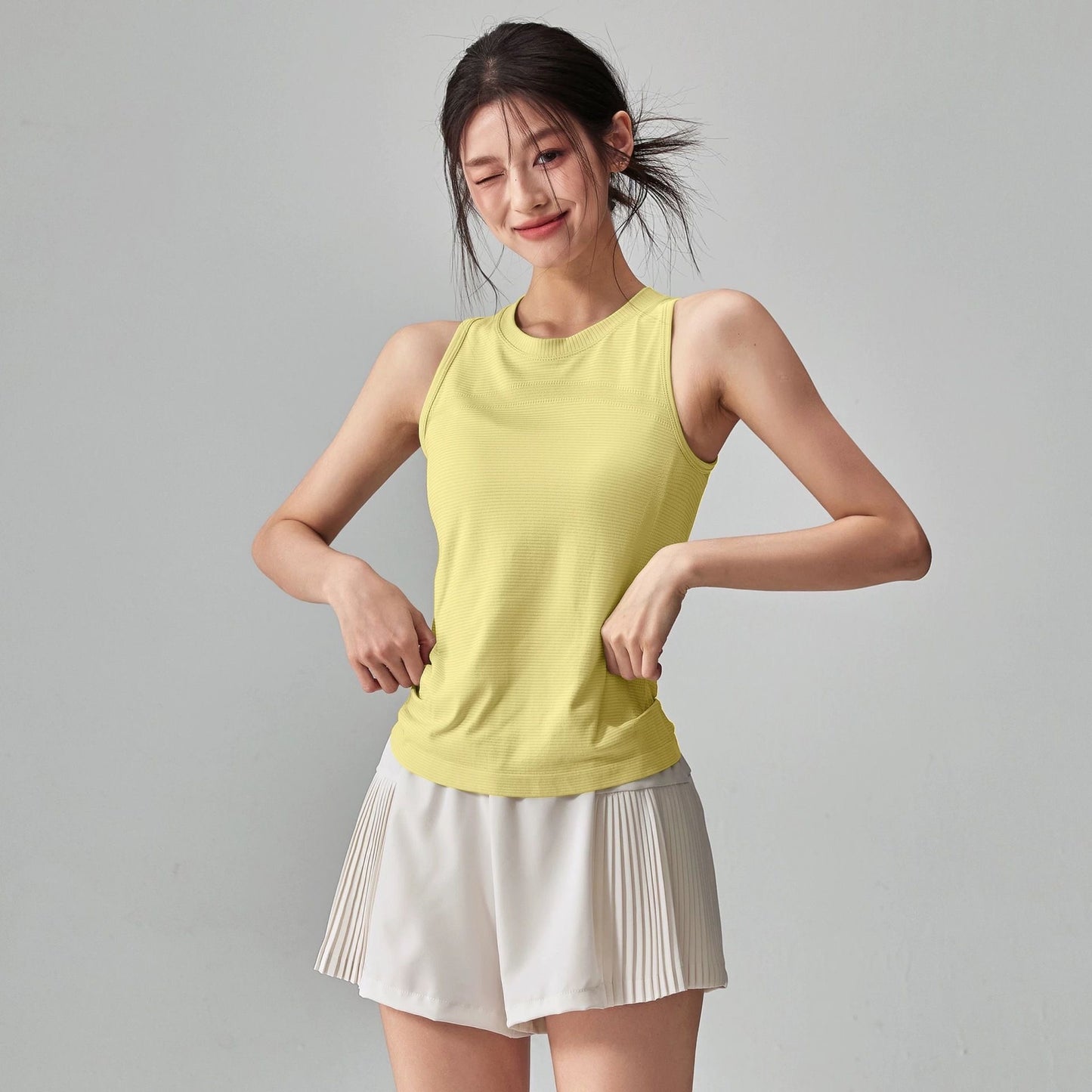 Sleeveless Quick-dry Running And Fitness Tank Top