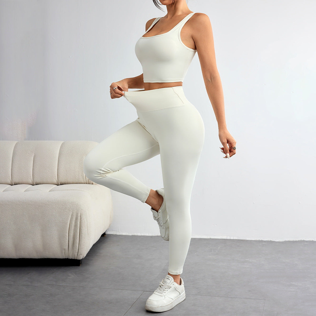 Fleece Sweatshirt Yoga Outdoor Leisure Sports Three-piece Suit