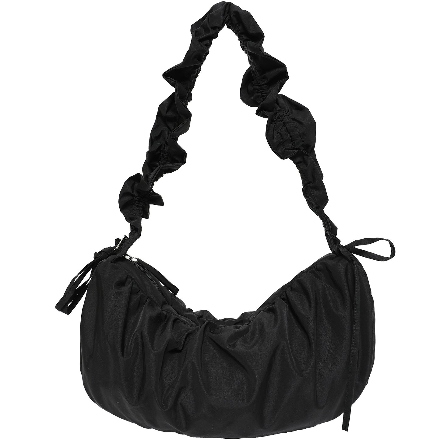 RucCrossbody Bag Womens Korean-Style Effortless Large-Capacity Tote Dumpling Bag
