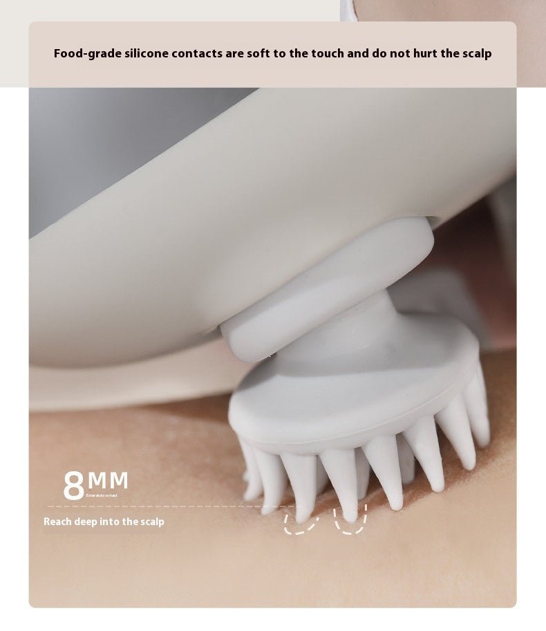Hot Compress Red Light Head Massager