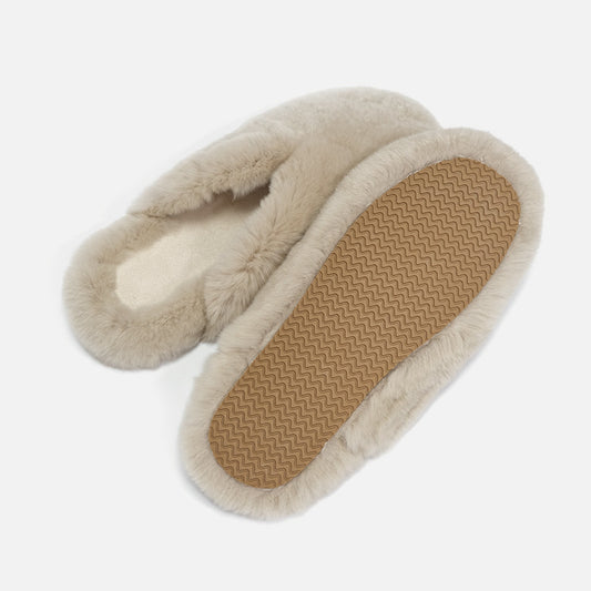 Home Slippers Baotou Warm, Non-slip And Silent