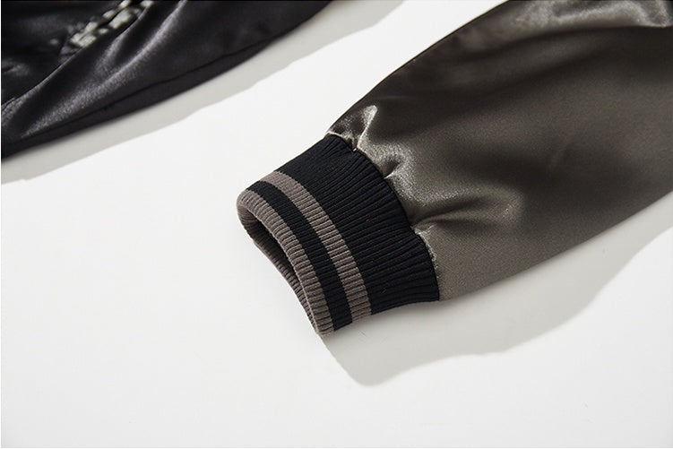 Men's Embroidered Nine Tail Jacket Coat