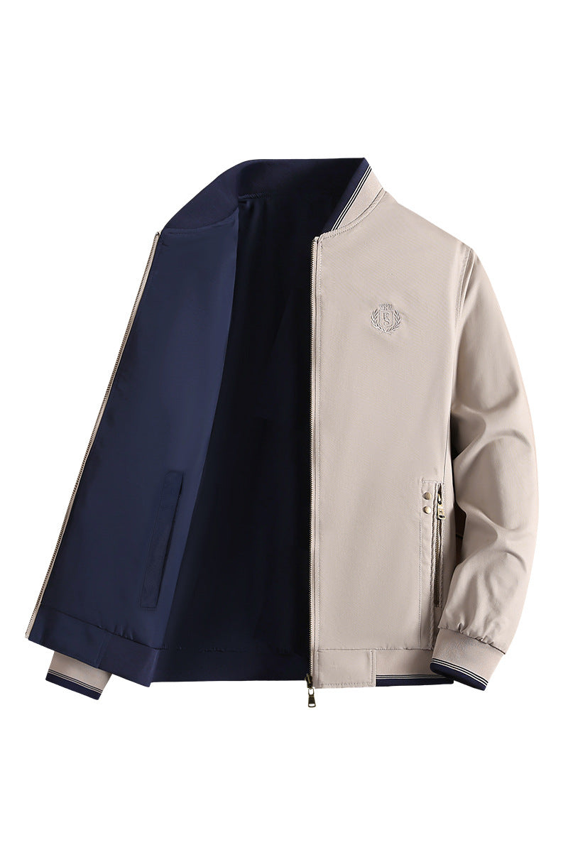 Double-sided Jacket Men's Coat Fashion Casual