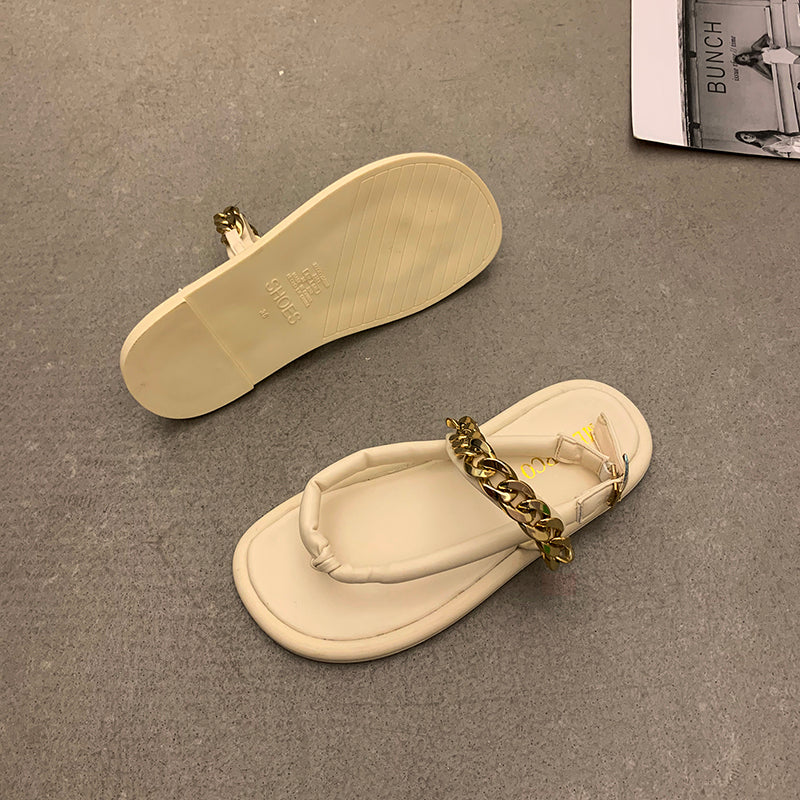 Women's Summer New Style Flat Flip Flops Sandals