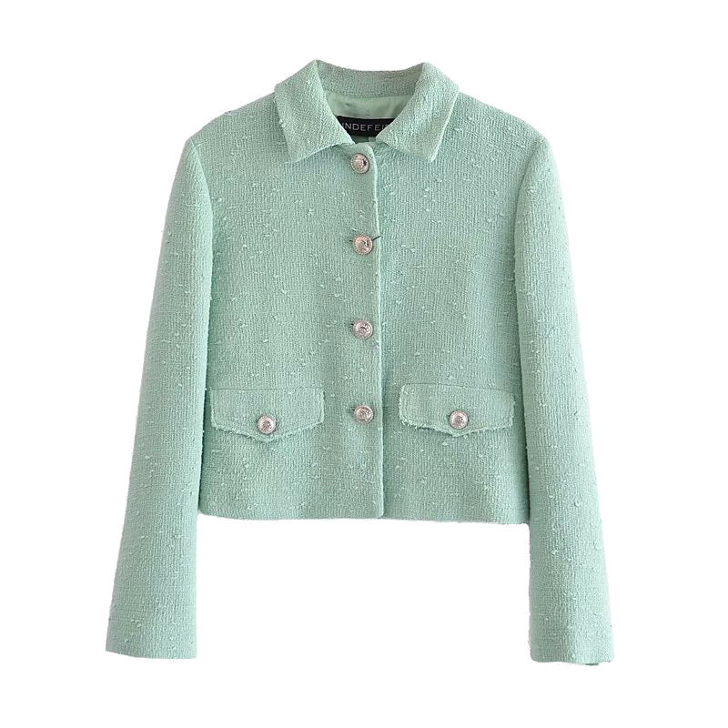 Fashion Temperament Short Suit Texture Jacket
