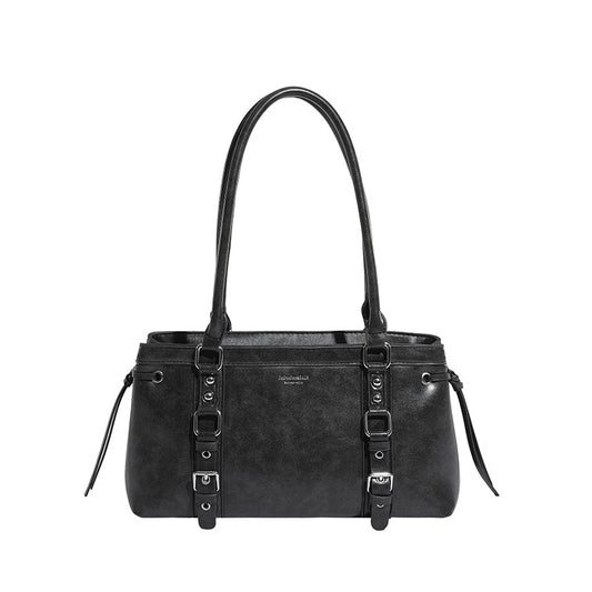 Womens Large-Capacity Versatile Under-Arm Commuter Shoulder Bag