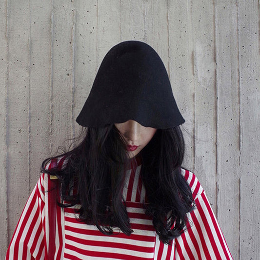 Bell-shaped Woolen Trendy All-match Woolen Hat For Women