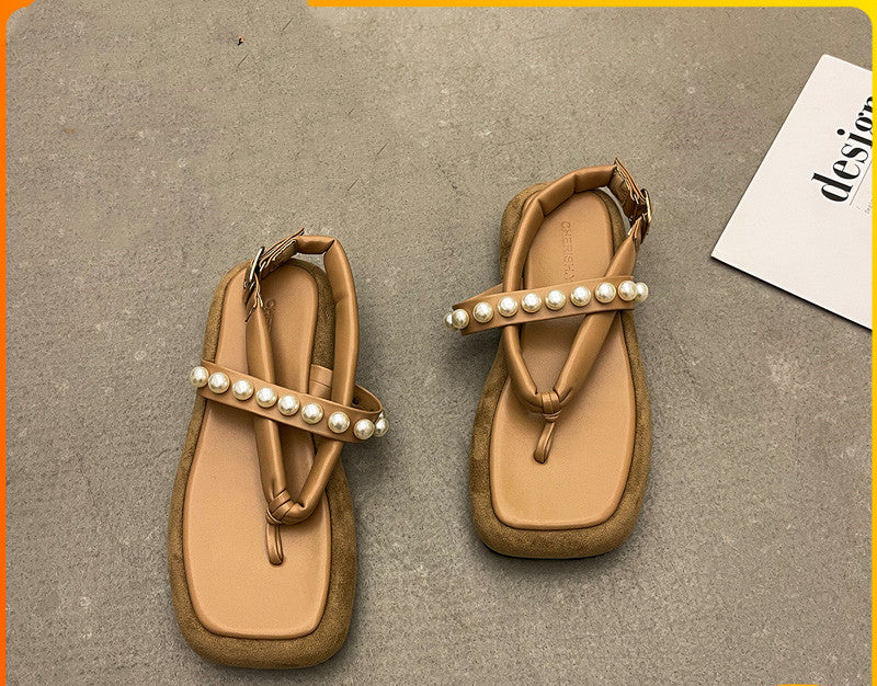 Women's Summer New Style Flat Flip Flops Sandals