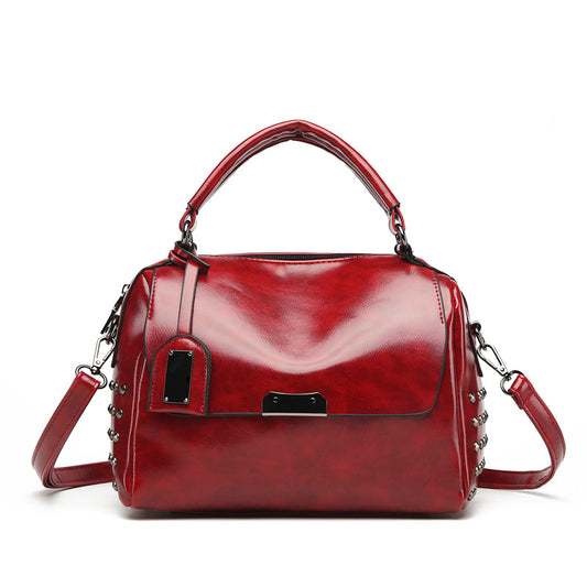 Simple Temperament One-shoulder Messenger Handbag