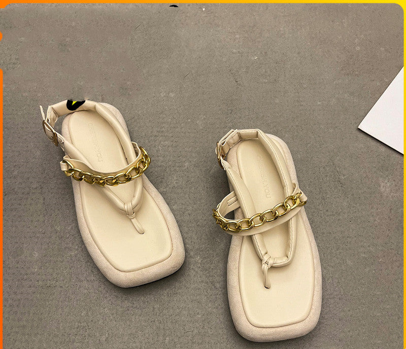 Women's Summer New Style Flat Flip Flops Sandals