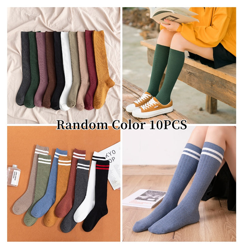 South Korea Japanese jk middle tube knee-length street half-high tube ins trendy socks