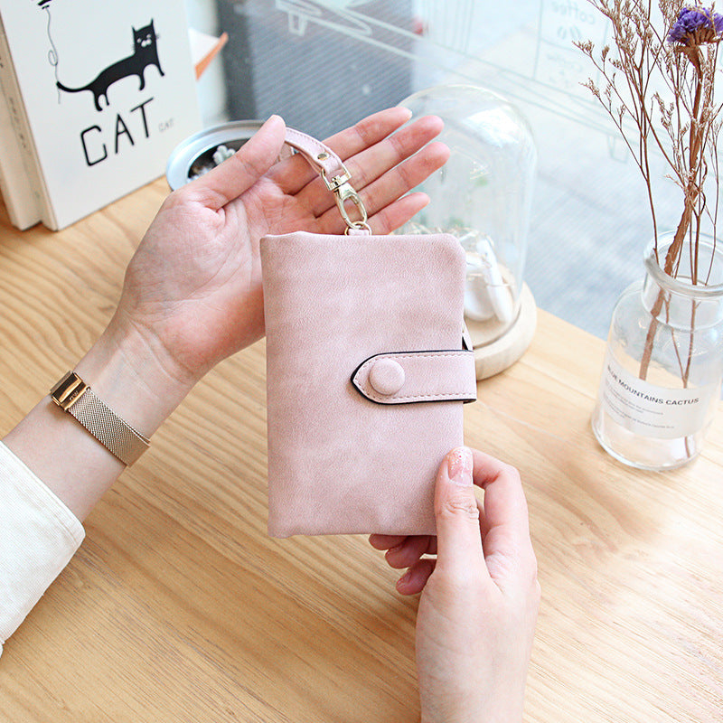 Women's Short Three Fold Multi Card Women's Purse Hand