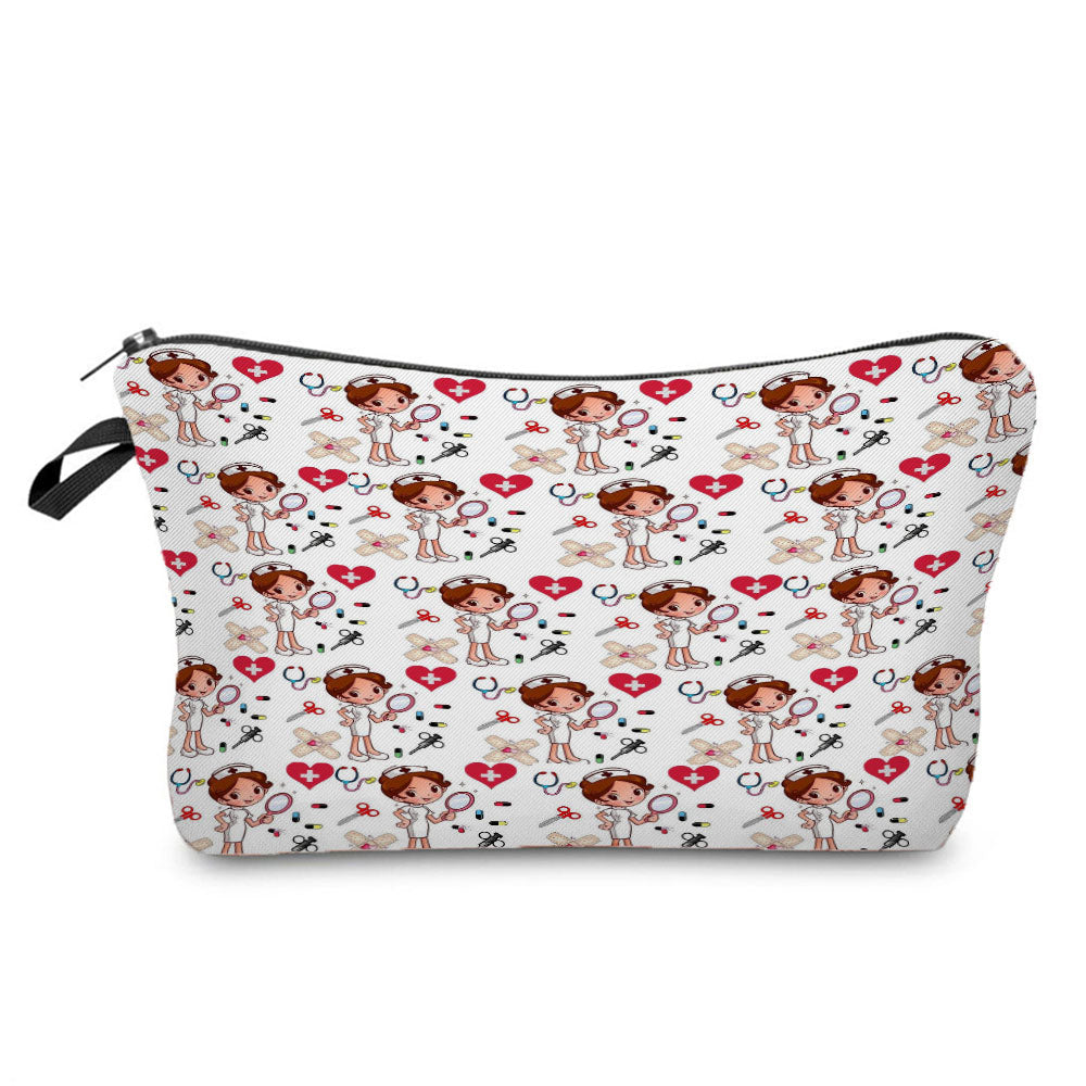 Creative Printing Portable Travel Wash Bag Large Capacity