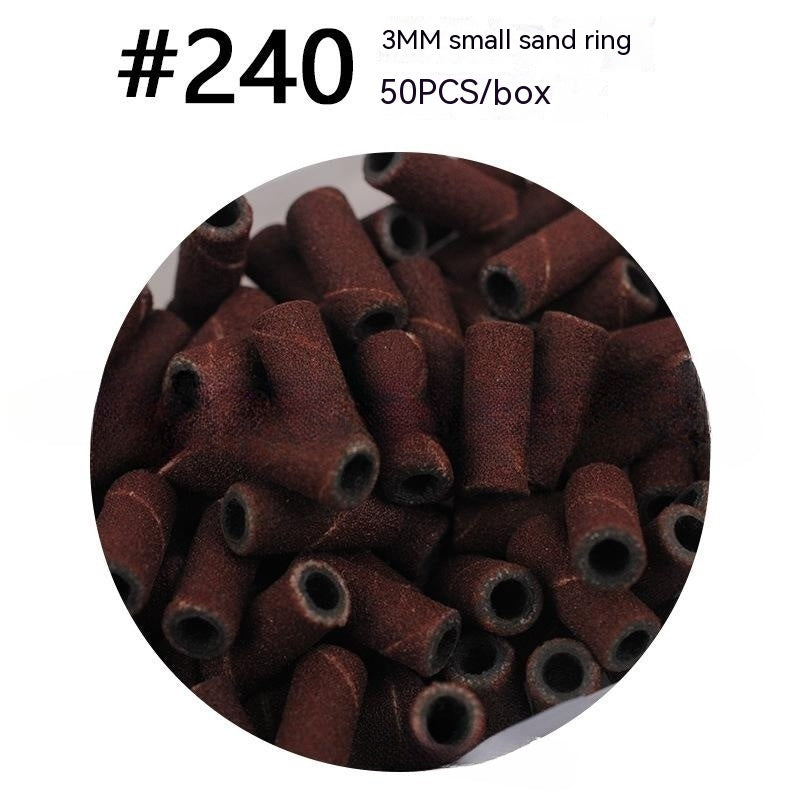 3 mm farvet mini neglepolerings- og eksfolierende slibering