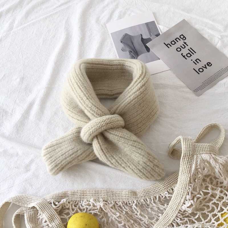 Candy Color Sleeve Children's Scarf Neck Cover