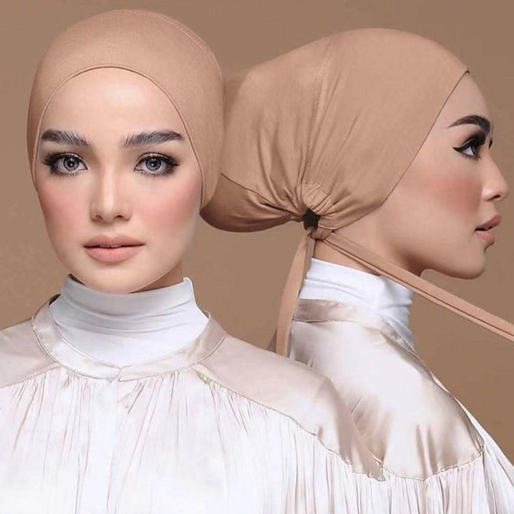 Bottom Hat Tube Scarf Modal Headband Elastic Adjustable
