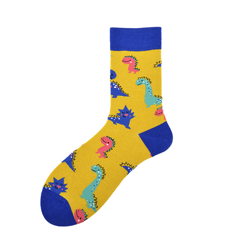 Creative Couple Cotton Mid-high Socks